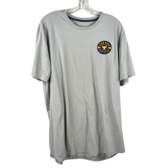Project Rock XL Under Armour T-Shirt Rise Against The Odds WWE - Picture 1 of 6